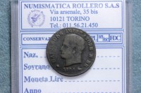 NAPOLEONE I RE D'ITALIA 1805-1814 1 CENTESIMO 1808 MILANO MB