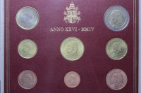 VATICANO GIOVANNI PAOLO II DIVISIONALE IN EURO 2004 FDC