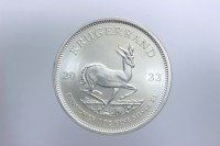 SUD AFRICA KRUGGERAND/ONCIA IN ARGENTO 2022 FDC