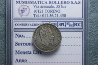 Vittorio Emanuele II - 20 Centesimi 1863 Milano SPL