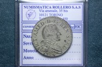 VITTORIO AMEDEO III 20 SOLDI 1794 TORINO SPL++
