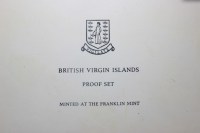 BRITISH VIRGIN ISLANDS SET 6 VALORI 1974 PROOF SCATOLA E GARANZIA