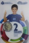 SAN MARINO 2 EURO 2012 FDC IN FOLDER