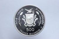 GUINEA 500 FRANCHI 1970 PROOF RAMSES III 