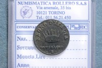 NAPOLEONE I RE D'ITALIA 1805-1814 1 CENTESIMO 1808 BOLOGNA Q.BB