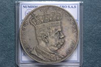 COLONIA ERITREA UMBERTO I 5 LIRE/TALLERO 1896 ROMA BB+/Q.SPL RARA