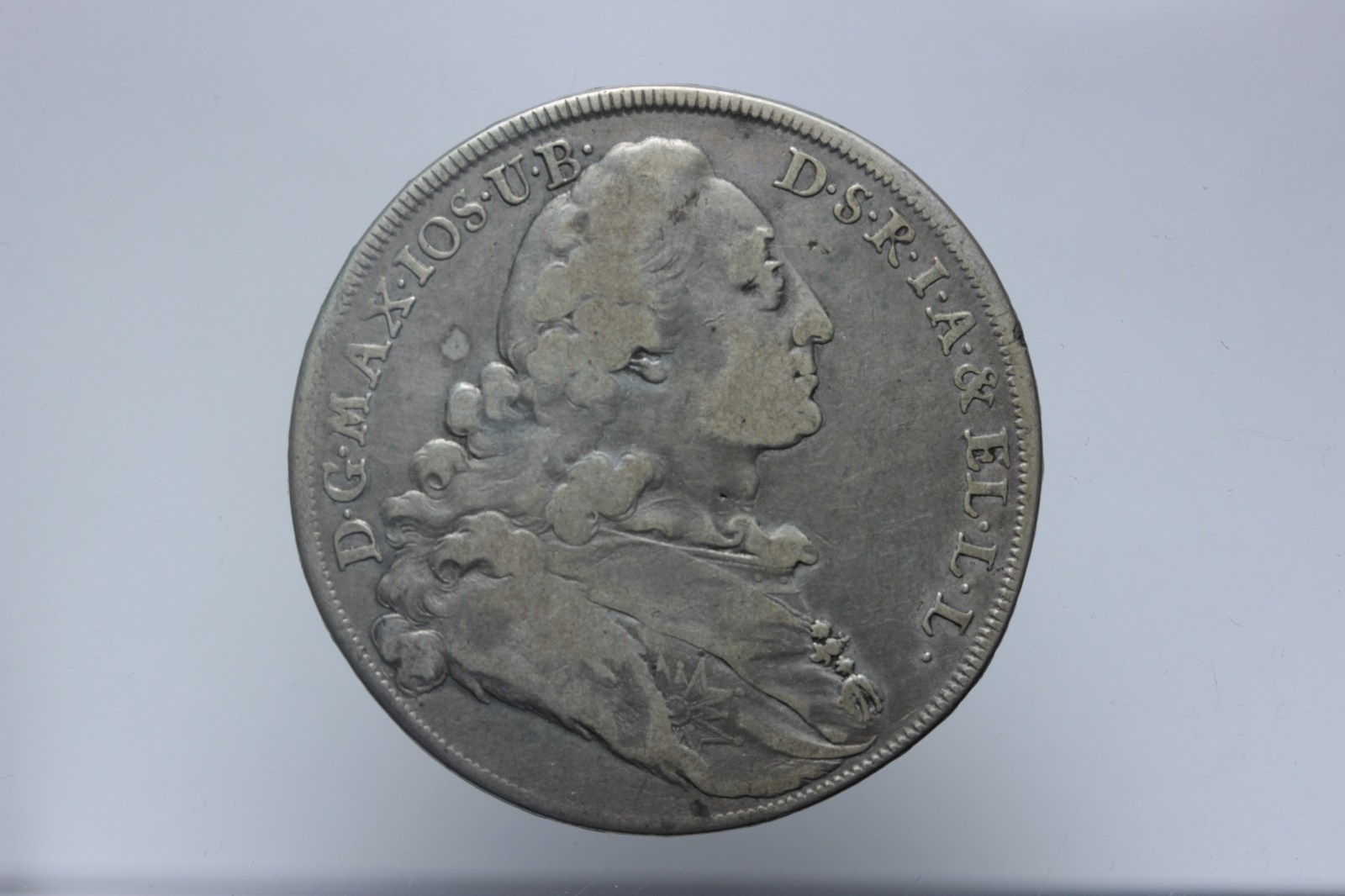 BAVARIA MASSIMILIANO III (1745-1777) TALLERO 1771 q.BB