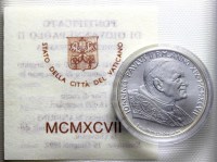 GIOVANNI PAOLO II 500 LIRE 1997 ROMA FDC