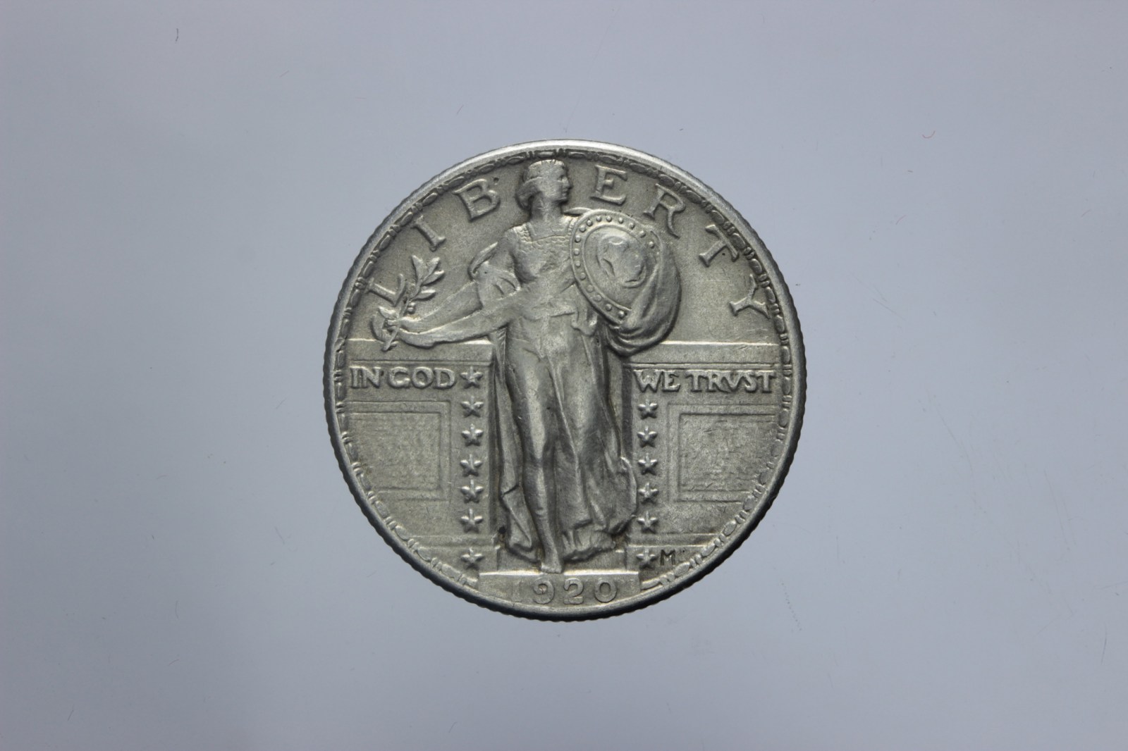 USA STANDING LIBERTY QUARTER II° TIPO 1920 PHILADELPHIA SPL