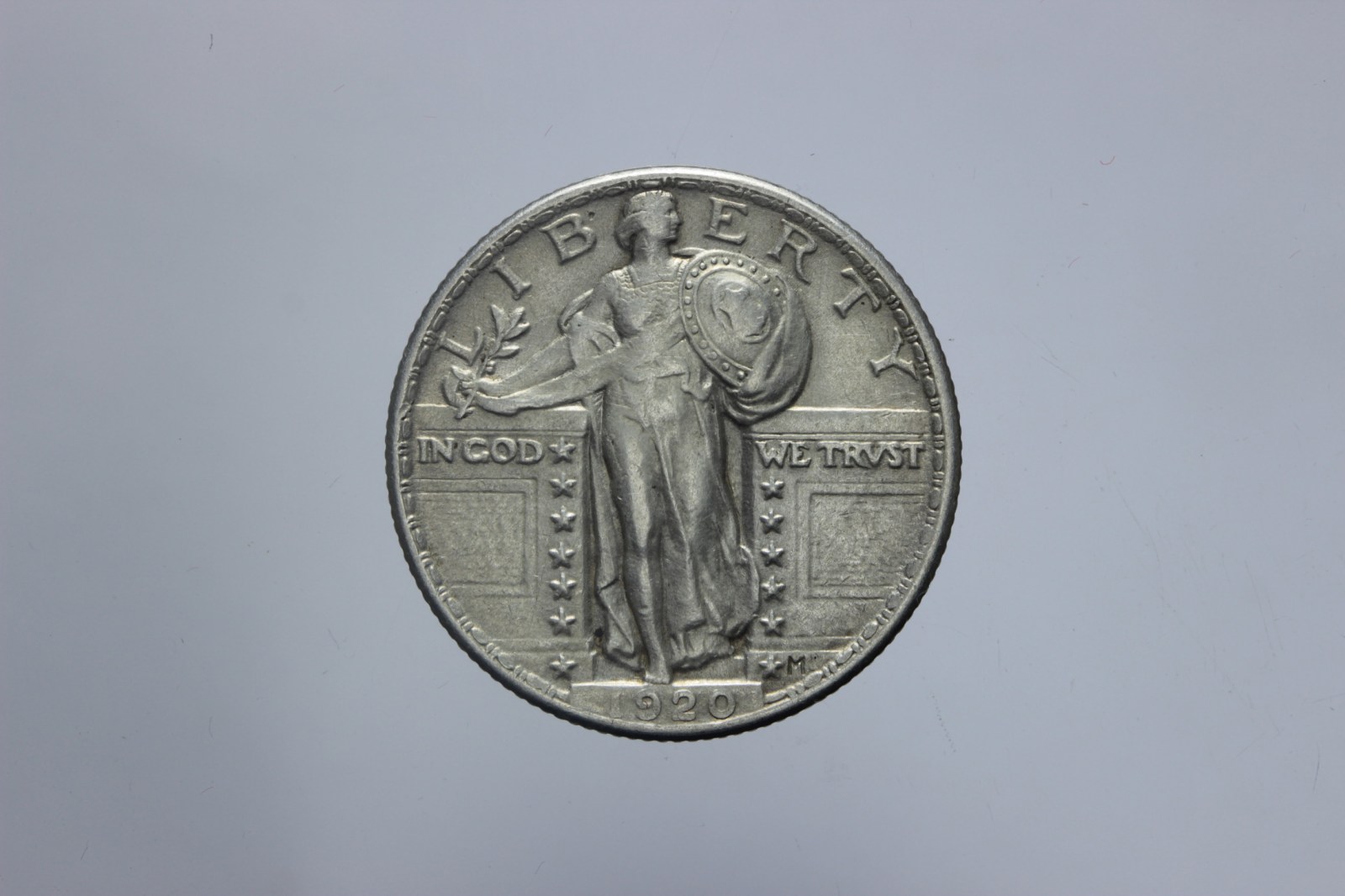 USA STANDING LIBERTY QUARTER II° TIPO 1920 PHILADELPHIA SPL