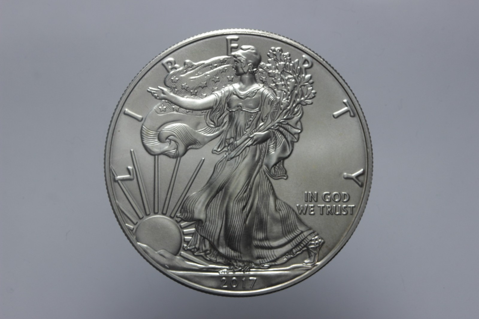 USA DOLLARO IN ARGENTO LIBERTY EAGLE 2017 FDC