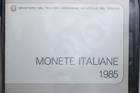 ITALIA DIVISIONALE ANNUALE 1985 MANZONI 11 VALORI FDC