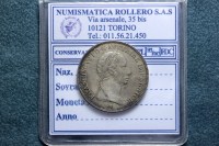 MILANO FRANCESCO I D'ASBURGO LORENA 1815-1835 LIRA 1823 SPL NC