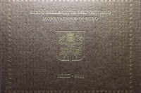VATICANO BENEDETTO XVI DIVISIONALE IN EURO 2011 FDC