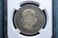AUSTRIA FRANCESCO GIUSEPPE 1848-1916 2 FIORINI 1888 MS63PL 