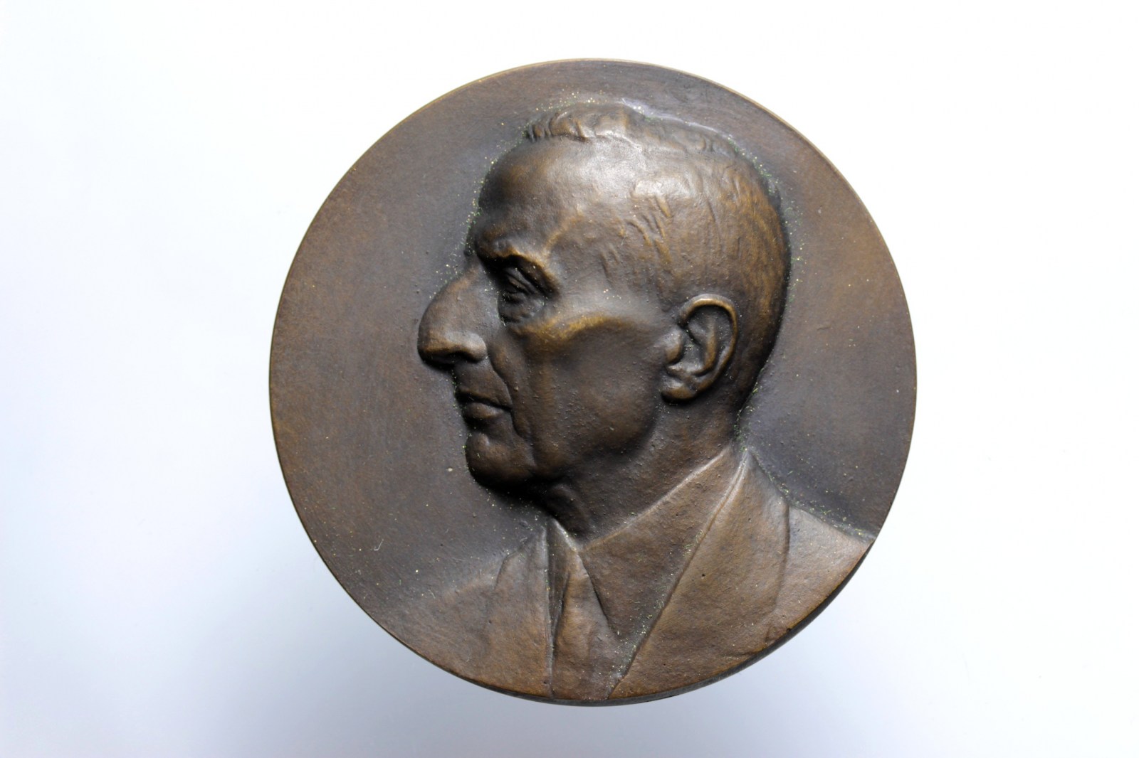 MEDAGLIA 1950 IN RICORDO DI DOMENICO LANZA DIRETTORE GENERALE ORDINE DEI SS MAURIZIO E LAZZARO