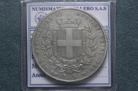 VITTORIO EMANUELE II 5 LIRE 1859 TORINO BB RARISSIMA R3