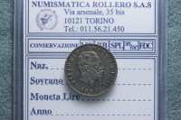 Vittorio Emanuele II - 20 Centesimi 1867 Torino q.FDC R2