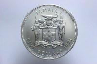 JAMAICA ELISABETTA II 5 DOLLARI 1971 FDC