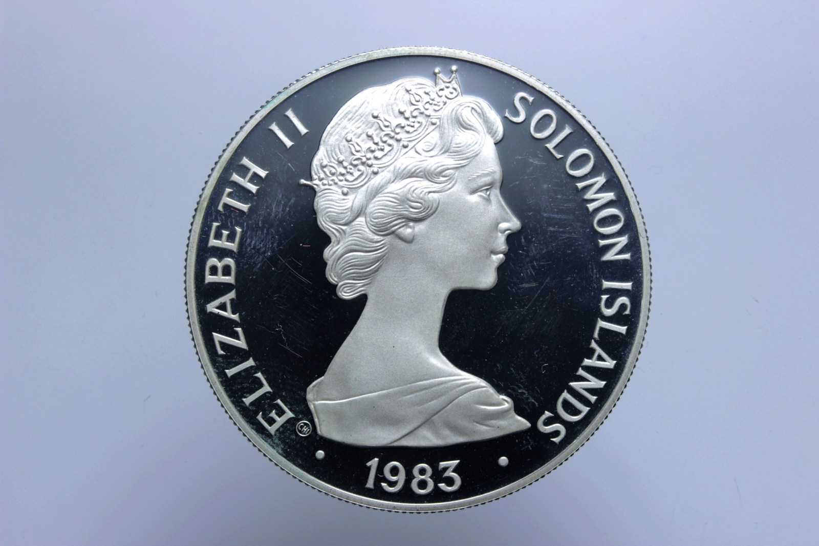 SOLOMON ISLANDS ELISABETTA II 5 DOLLARI 1983 PROOF