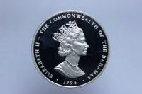 BAHAMAS ELISABETTA II DOLLARO 1996 PROOF