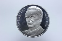 YUGOSLAVIA JOSIP BROZ TITO 1000 DINARA 1980 PROOF