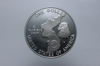 USA DOLLARO COMMEMORATIVO 38°ANN. GUERRA DI KOREA 1991 PROOF