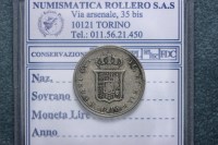NAPOLI FERDINANDO II DI BORBONE 10 GRANA 1855 BB+