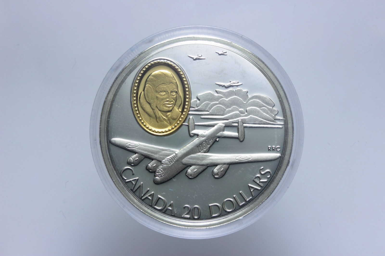 CANADA ELISABETTA II 20 DOLLARI 1990 PROOF