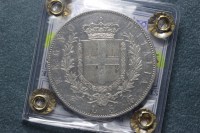 VITTORIO EMANUELE II 5 LIRE 1865 TORINO SPL+