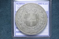 SAVOIA UMBERTO I 5 LIRE 1879 ROMA Q.BB