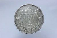 UNGHERIA FRANCESCO GIUSEPPE 1848-1916 5 KORONA 1900 KREMNITZ BB