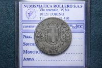 VITTORIO EMANUELE II 1 LIRA 1862 NAPOLI Q.BB RARA