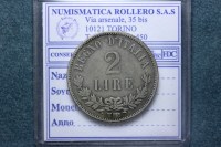 SAVOIA VITTORIO EMANUELE II 2 LIRE 1863 TORINO VALORE MB+/BB