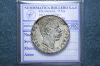 SAVOIA UMBERTO I 2 LIRE 1886 ROMA BB++