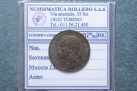 VITTORIO EMANUELE III 2 CENTESIMI 1908 ITALIA SU PRORA Q.FDC