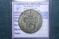 VITTORIO AMEDEO III 20 SOLDI 1796 TORINO SPL++