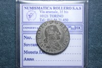 VITTORIO AMEDEO III 10 SOLDI 1795 TORINO SPL