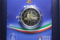 ITALIA 2 EURO 2022 170° FONDAZIONE POLIZIA DI STATO PROOF