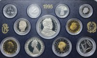 DIVISIONALE ITALIA 1995 PIETRO MASCAGNI PROOF 