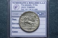 VITTORIO EMANUELE III 1 LIRA 1916 QUADRIGA BRIOSA SPL++