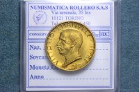 VITTORIO EMANUELE III 100 LIRE 1932 ITALIA SU PRORA FDC