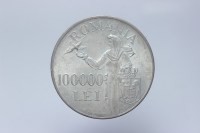 ROMANIA MIHAI I 100.000 LEI 1946 SPL+