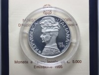 REPUBBLICA ITALIANA 500 LIRE 1995 PISANELLO PROOF SCATOLA E CERTIFICATO