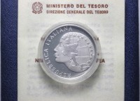 REPUBBLICA ITALIANA 500 LIRE 1985 CEE PROOF SCATOLA E CERTIFICATO