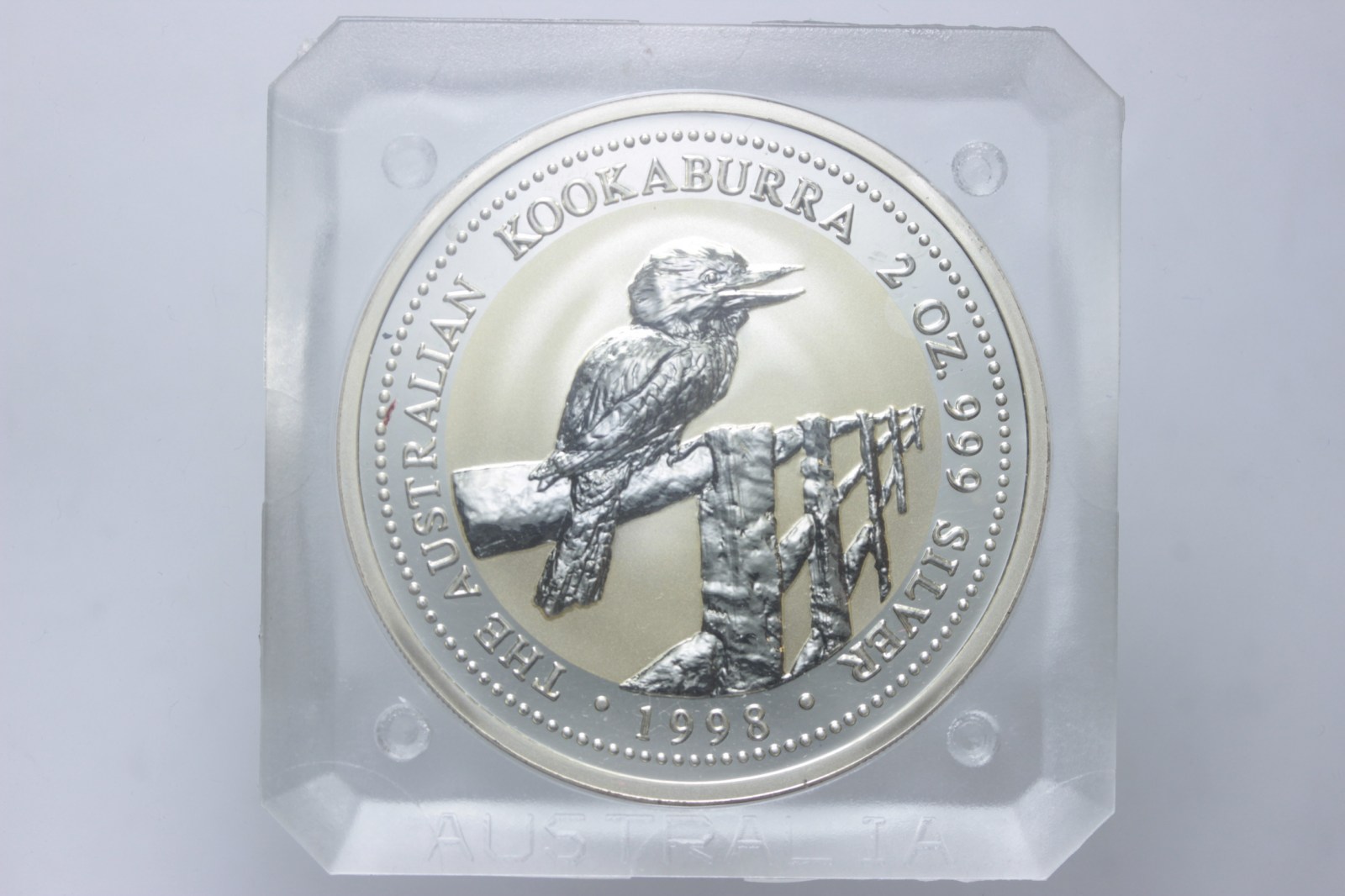 AUSTRALIA ELISABETTA II 2 DOLLARI KOOKABURRA 1998 FDC