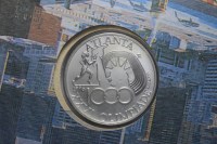 1000 LIRE 1996 XXVI OLIMPIADI DI ATLANTA FDC