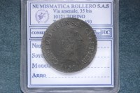 CARLO EMANUELE III 7,6 SOLDI 1756 TORINO SPL/Q.FDC