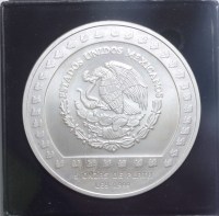 MESSICO 10000 PESOS 5 ONCE 1992 SERIE AZTECA FDC