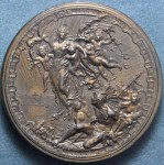 MEDAGLIA CRISTOFORO COLOMBO (1451-1506) IV° CENTENARIO SCOPERTA DELL'AMERICA 1892 SPL+